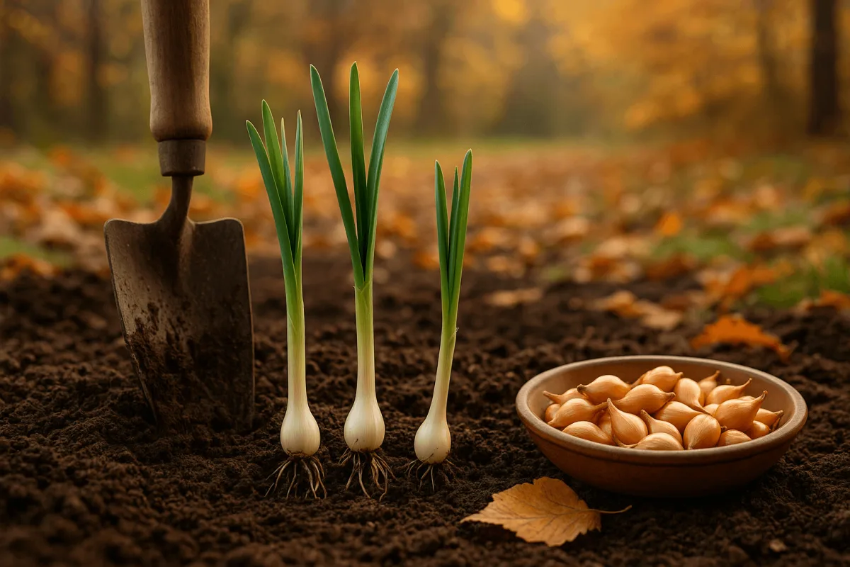 Lauch Herbst pflanzen — lauch im Herbst pflanzen Zeitpunkt Sorten und Pflanzanleitung für Oktober bis November