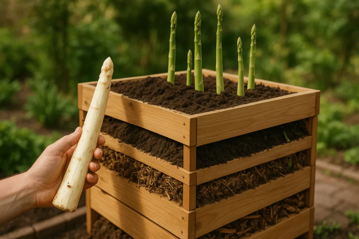 Spargel hochbeet schichten — spargel mit Hochbeeten anbauen Schichtaufbau und Platzersparnis im kleinen Garten